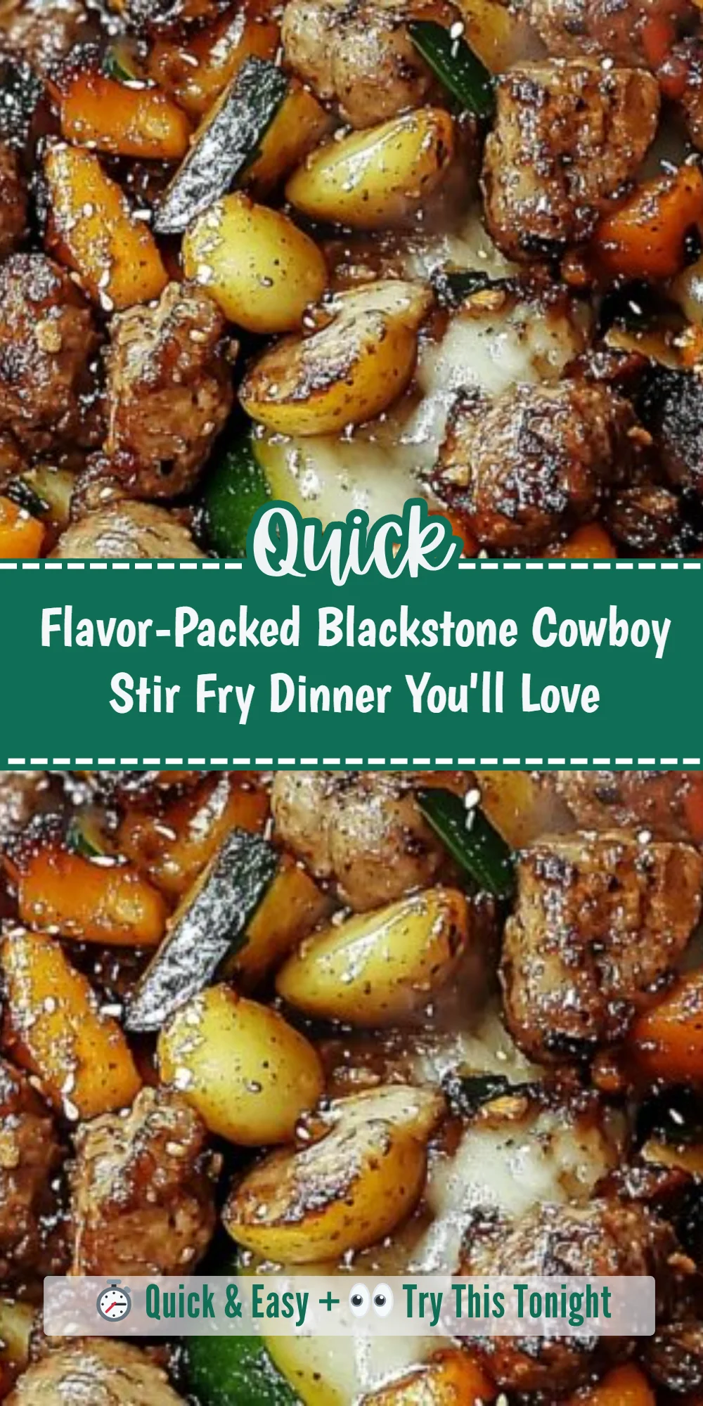 Flavor-Packed Blackstone Cowboy Stir Fry Dinner You'll Love