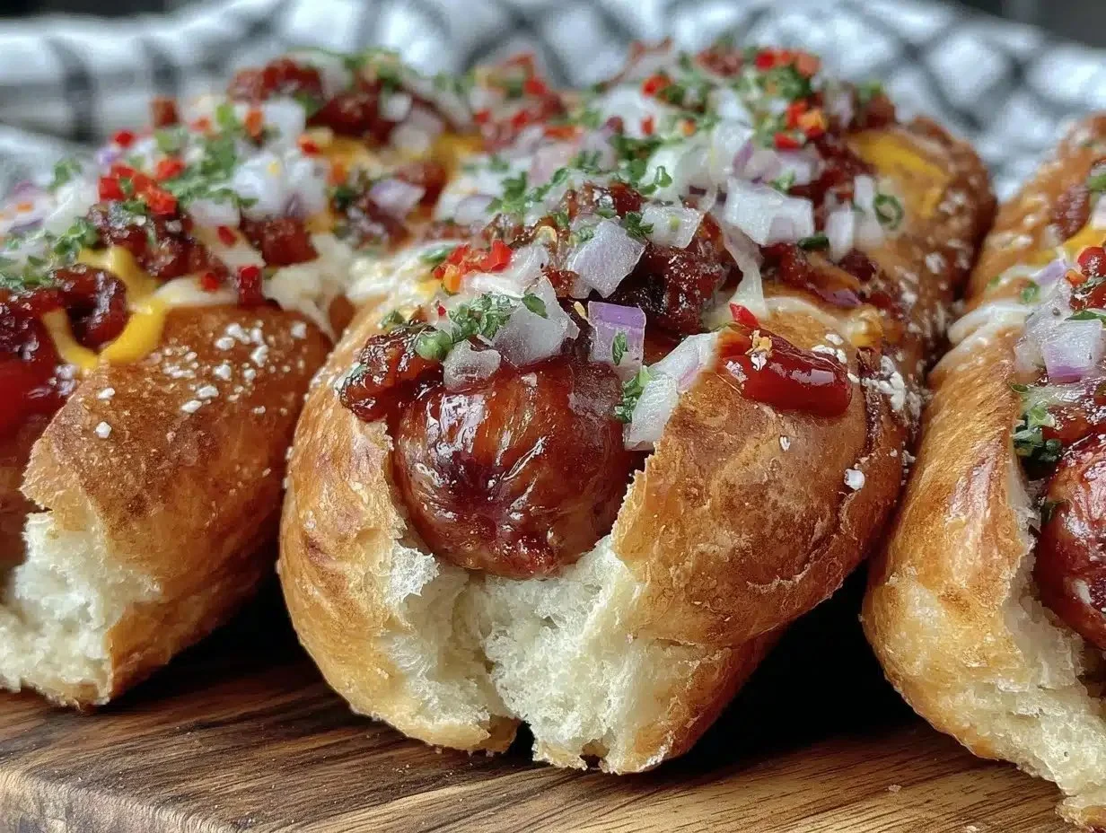 Flavorful Firecracker Hot Dogs
