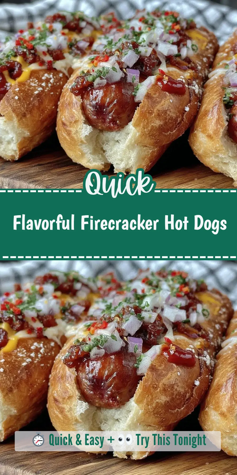 Flavorful Firecracker Hot Dogs