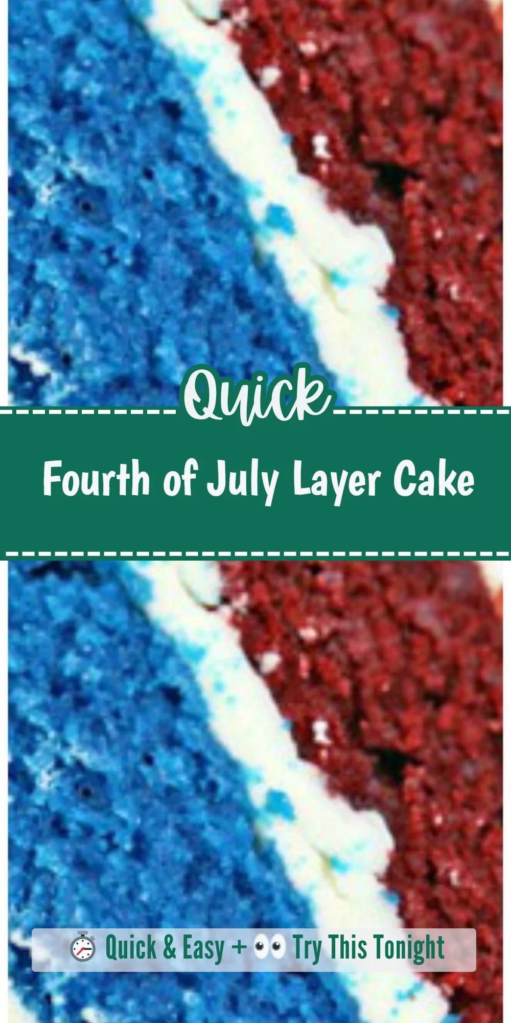 Fourth of July Layer Cake