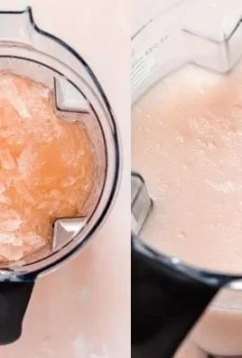 Delicious frosé palomas cocktail with vibrant colors and fresh ingredients.