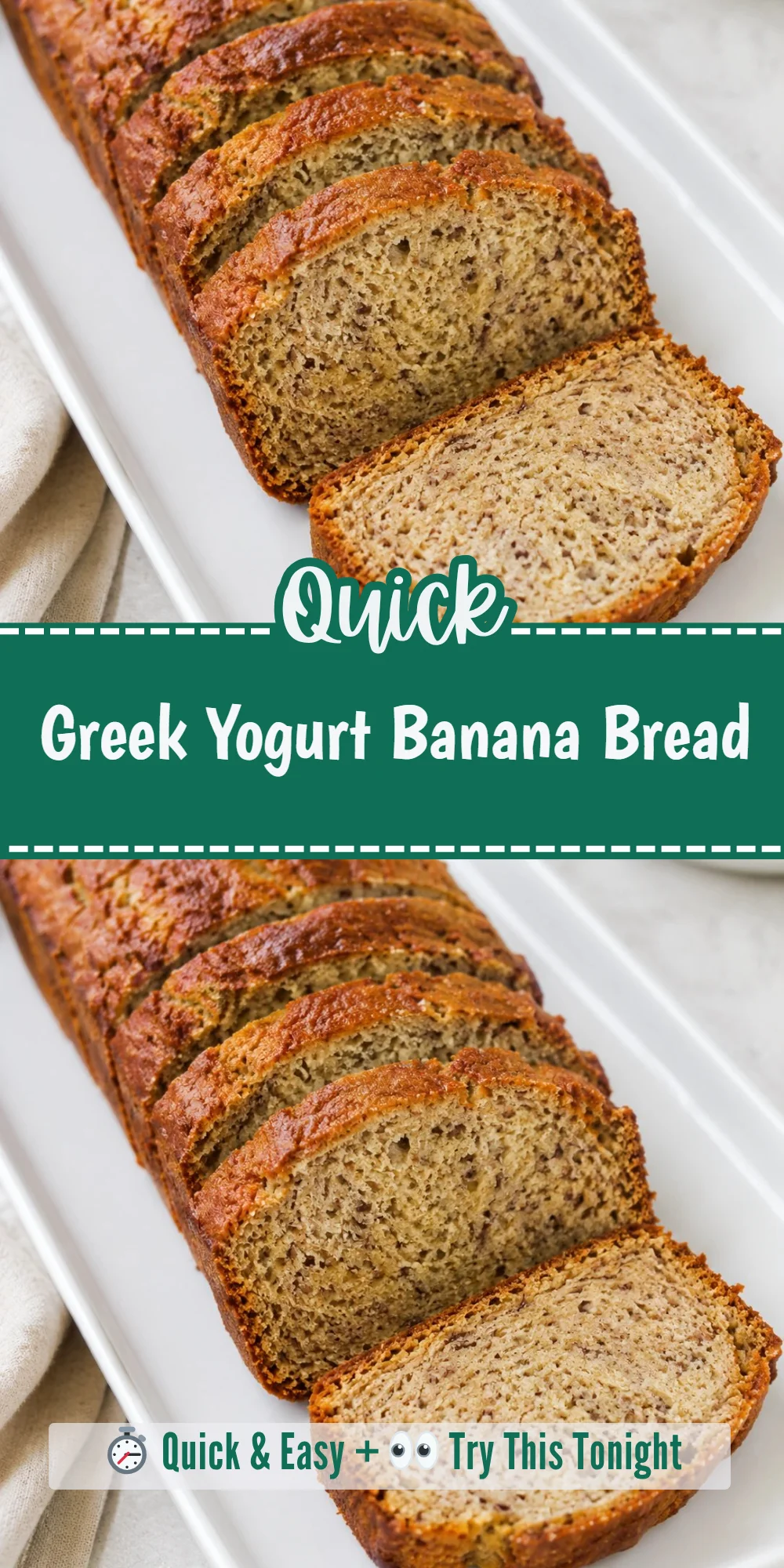 Greek Yogurt Banana Bread