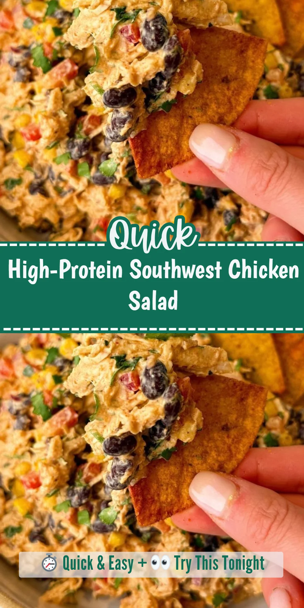 High-Protein Southwest Chicken Salad