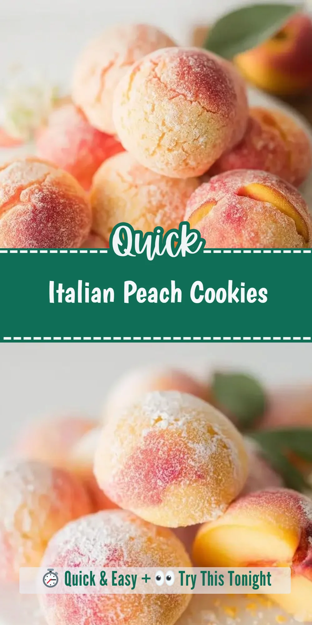 Italian Peach Cookies