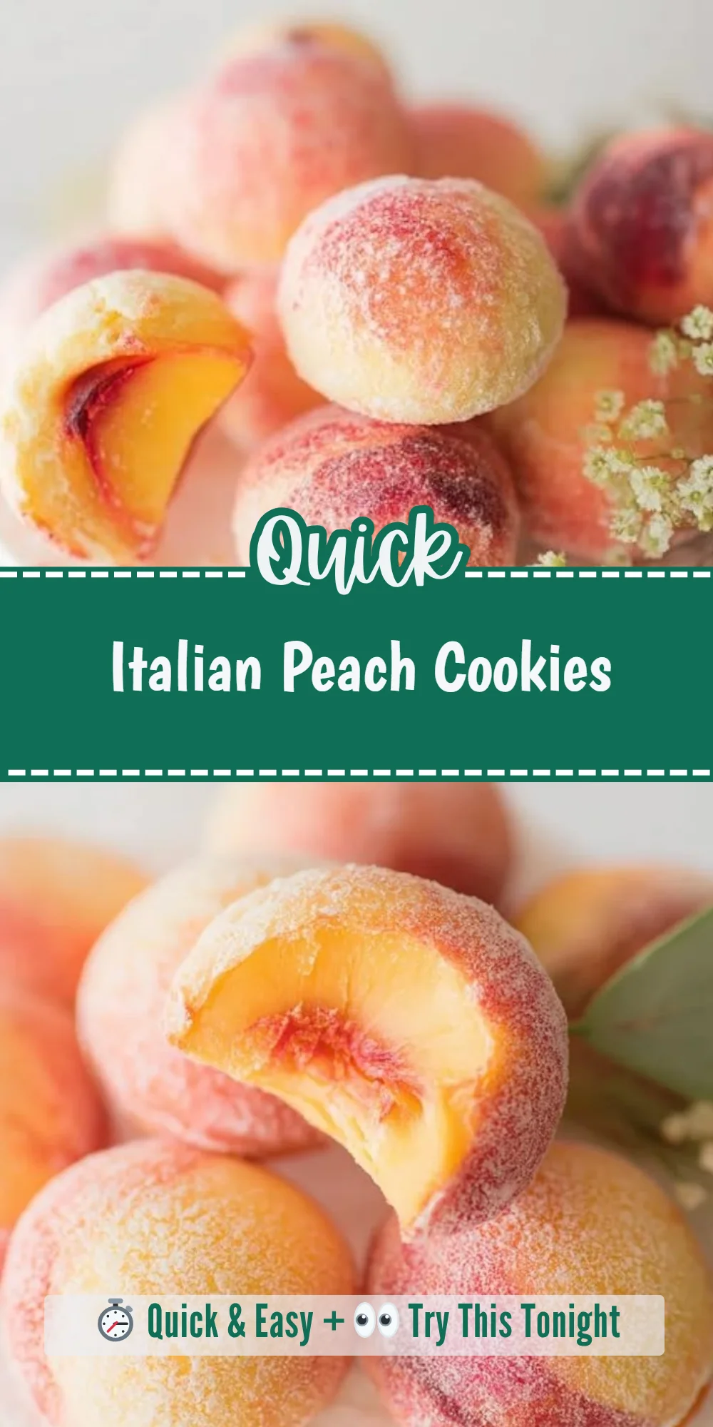 Italian Peach Cookies