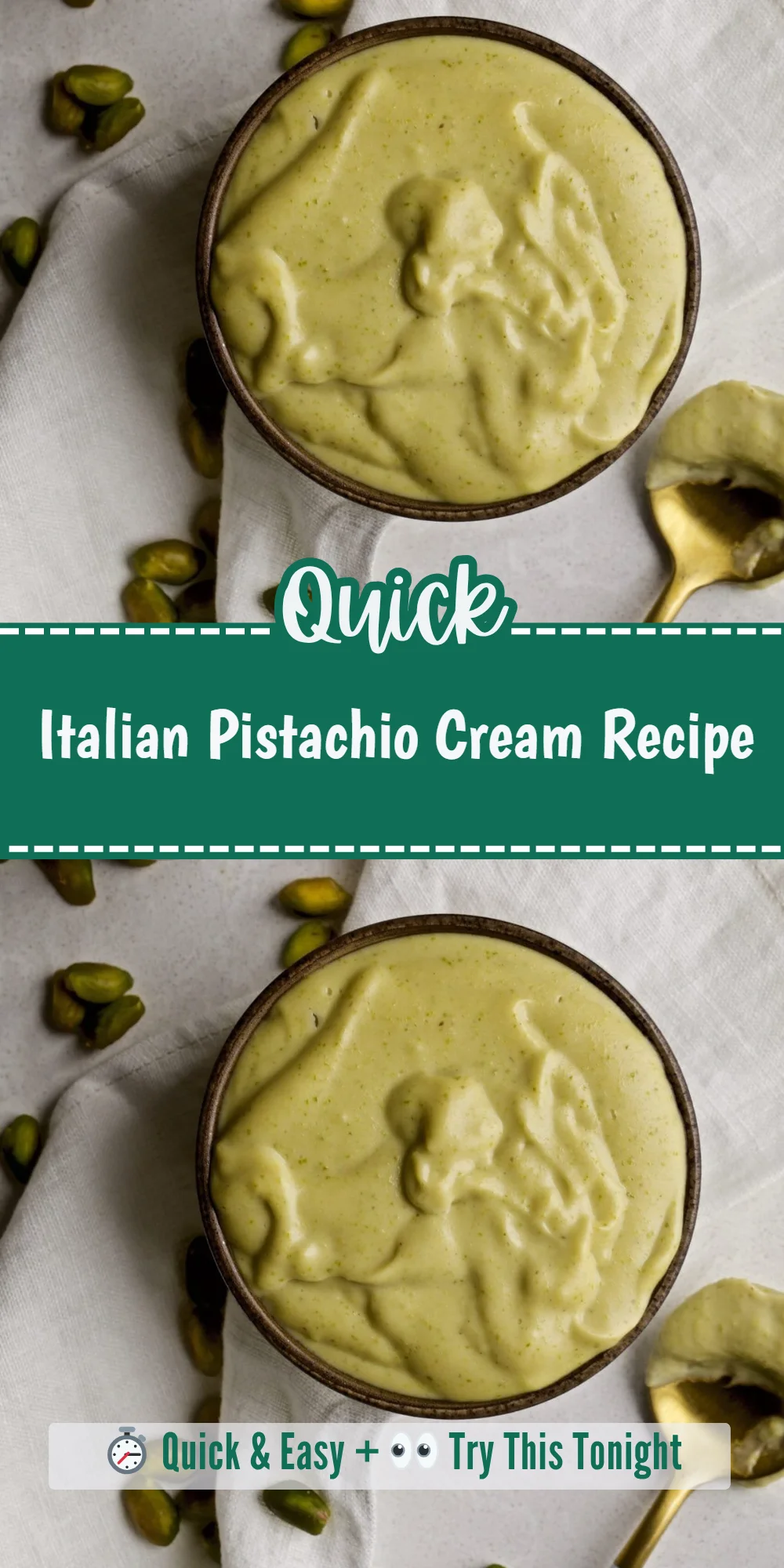 Italian Pistachio Cream Recipe