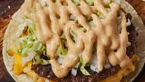 Juicy Low-Carb Smash Burger Tacos You'll Crave Daily