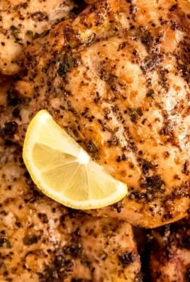 Lemon Pepper Chicken Marinade recipe with fresh ingredients and seasoning.