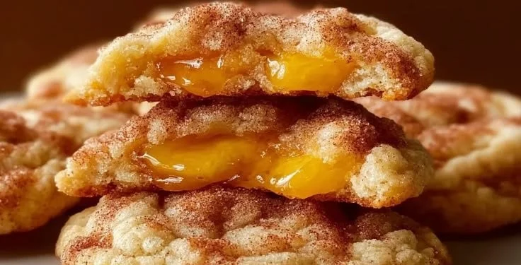 Peach Cobbler Cookies