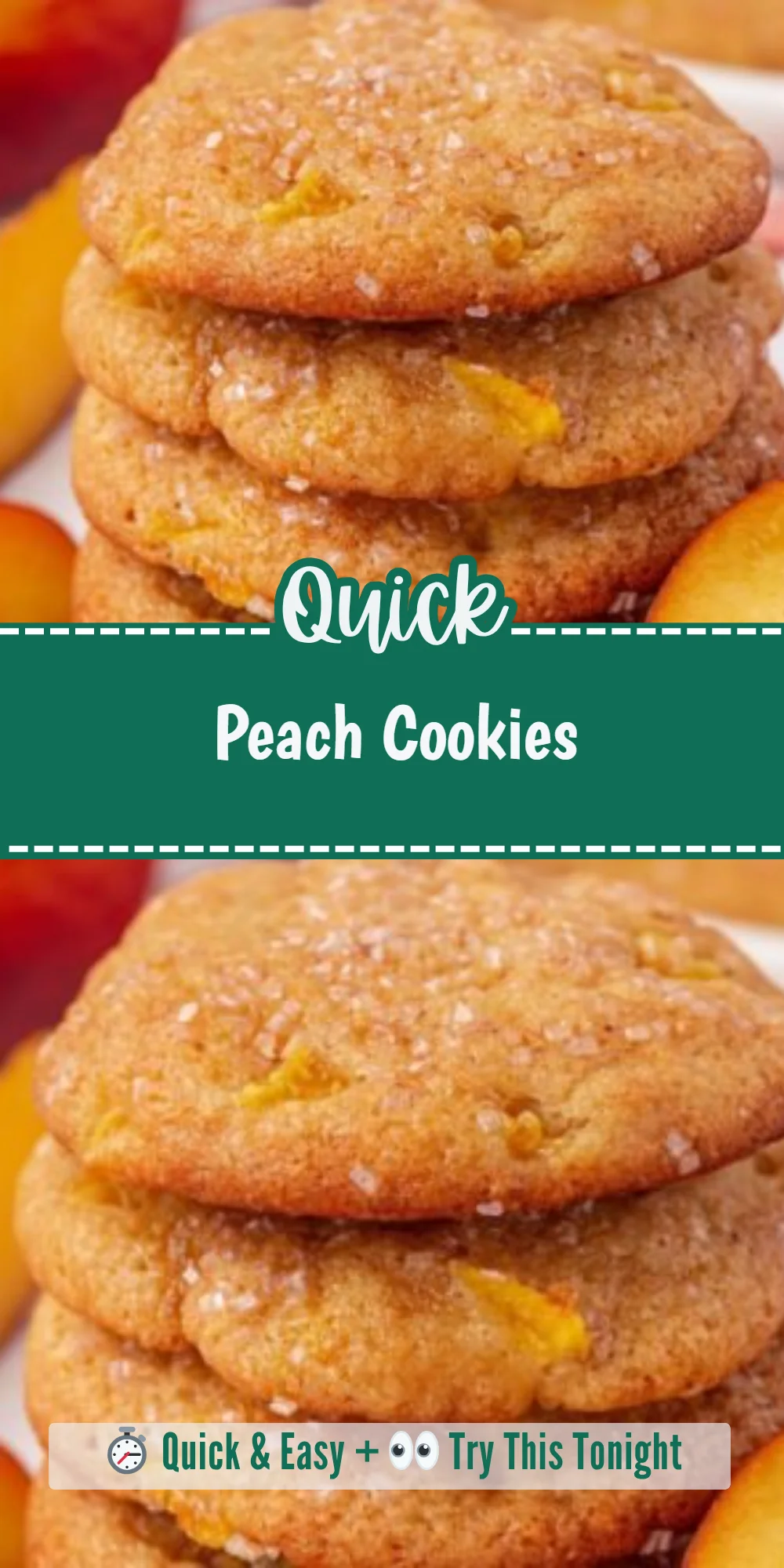 Peach Cookies