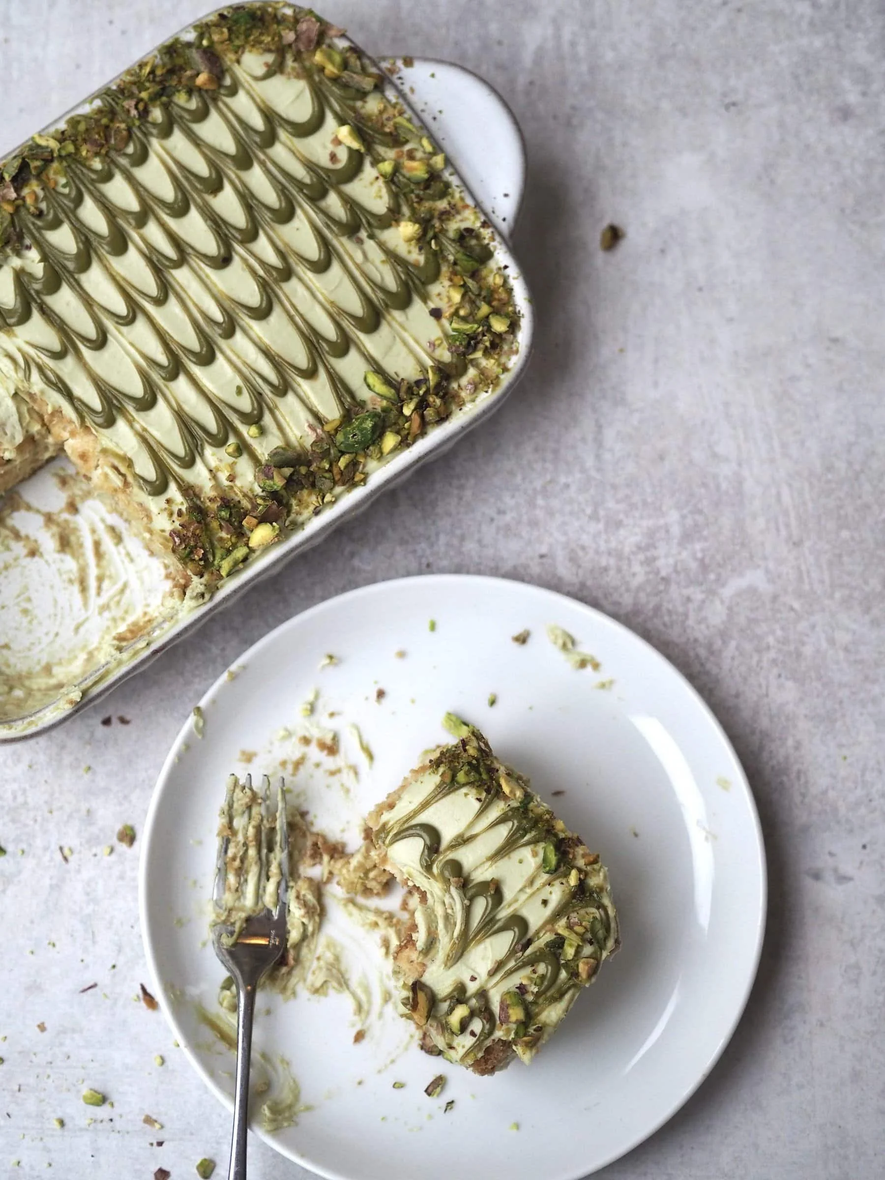 Pistachio Tiramisu