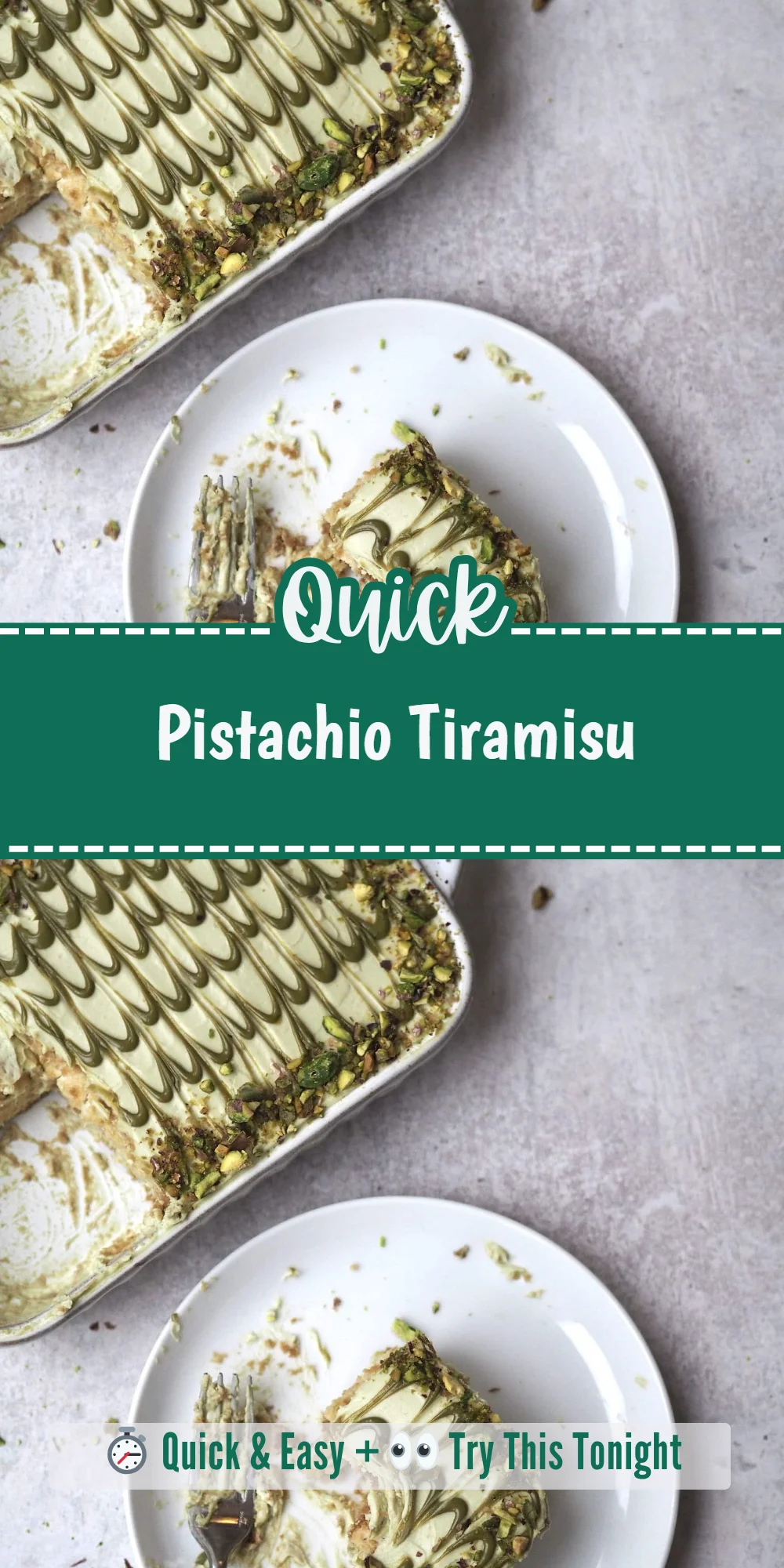 Pistachio Tiramisu