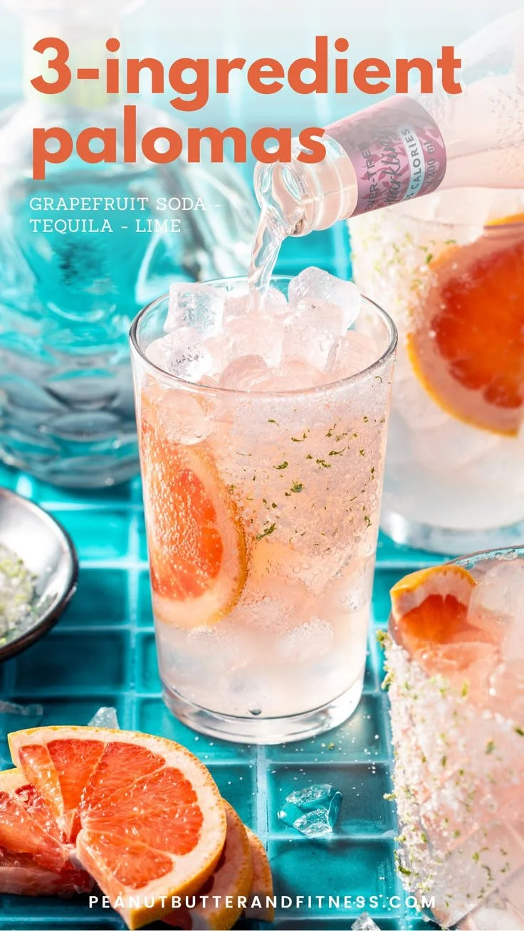 Refreshing tequila cocktail served with lime and salt, garnished beautifully.