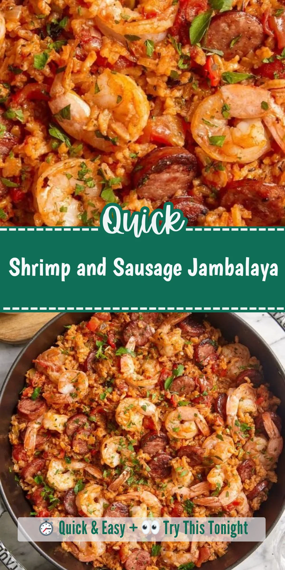 Shrimp and Sausage Jambalaya