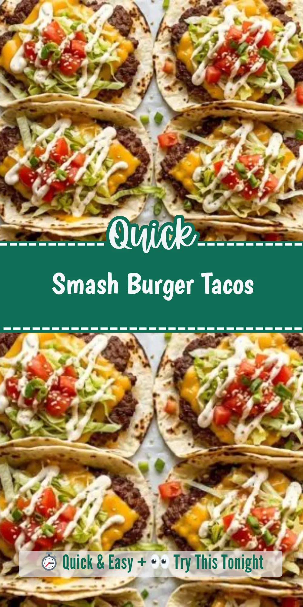 Smash Burger Tacos