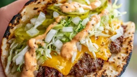 Smash Burger Tacos: The Ultimate Crispy Tortilla Smashburger