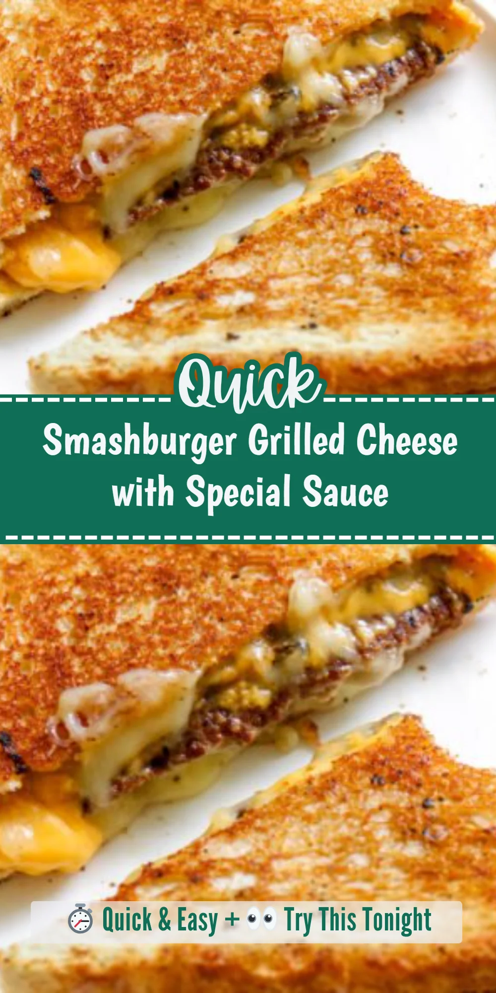 Smashburger Grilled Cheese with Special Sauce