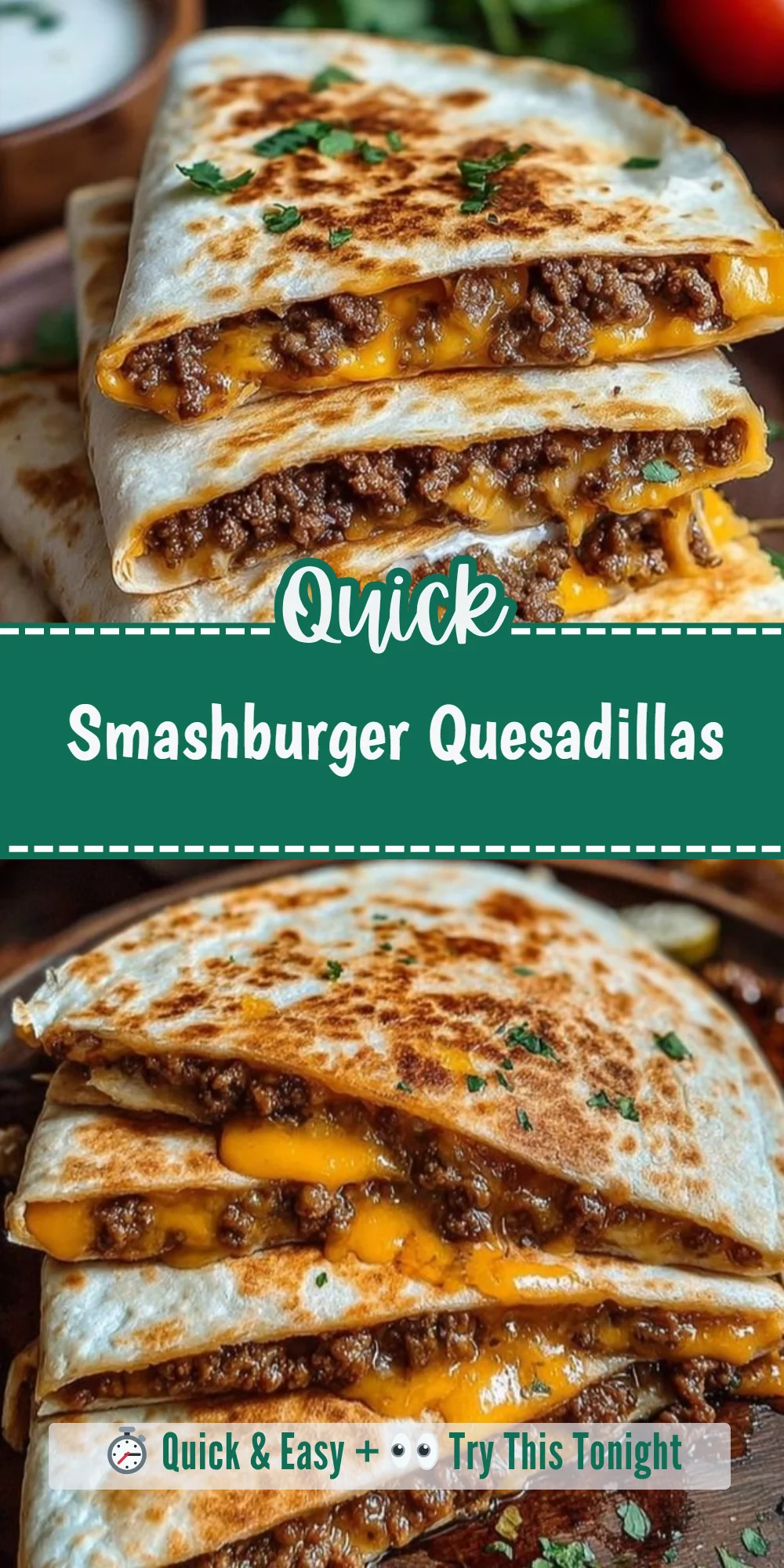 Smashburger Quesadillas