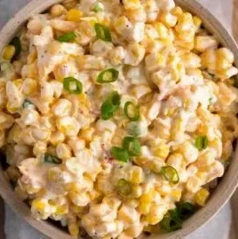 Delicious Southwest Corn Dip served hot or cold in a bowl with tortilla chips