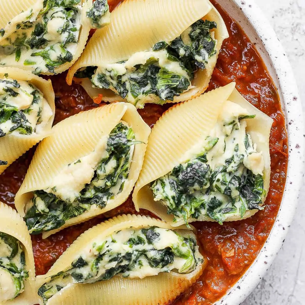 Vegan Stuffed Shells