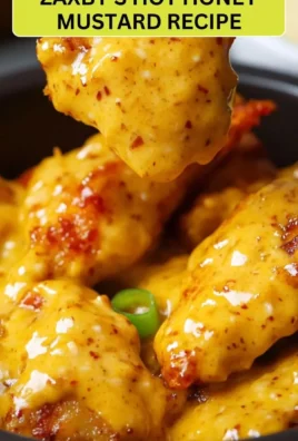 Zaxby's Hot Honey Mustard dipping sauce