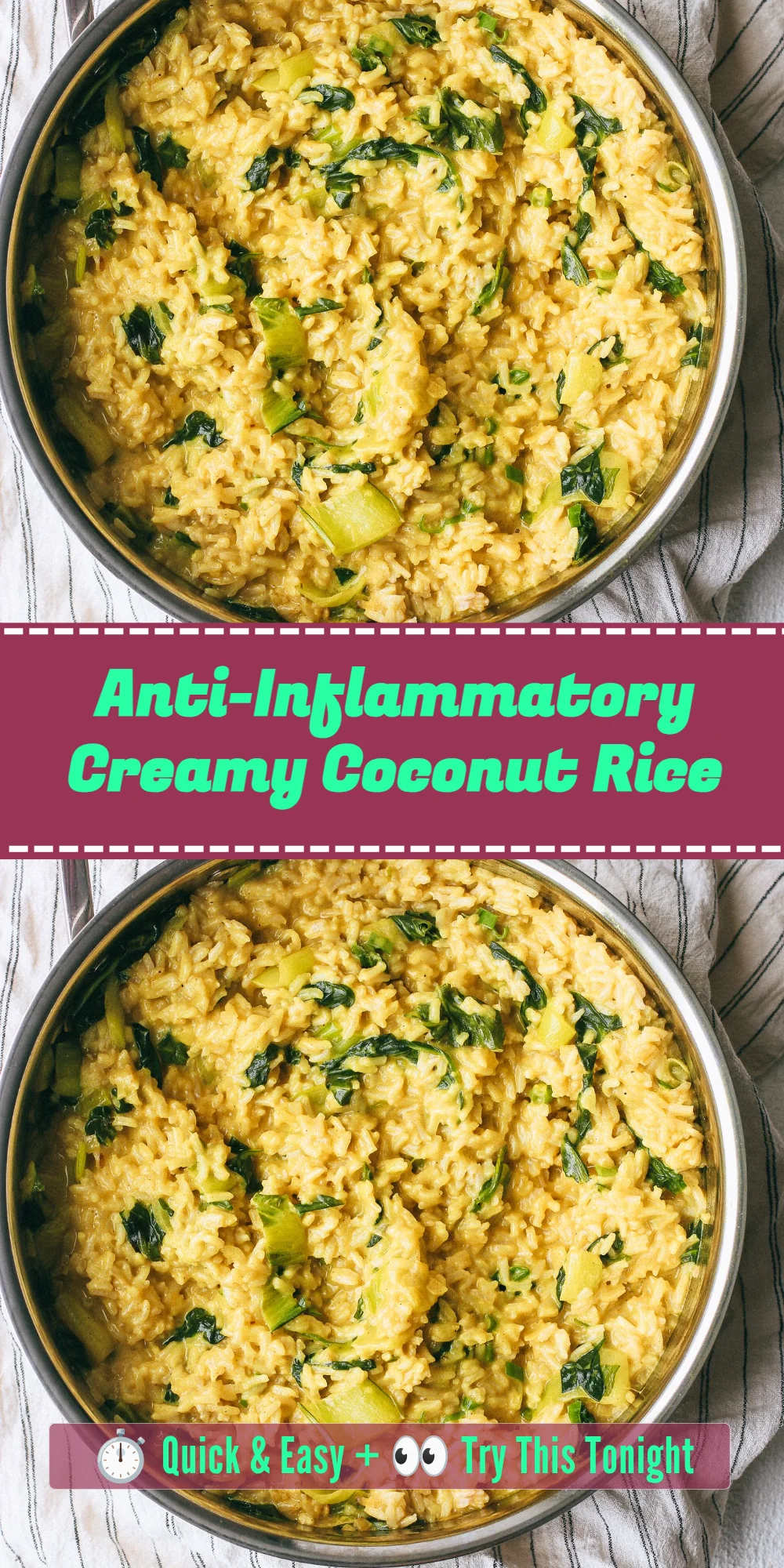 Anti-Inflammatory Creamy Coconut Rice