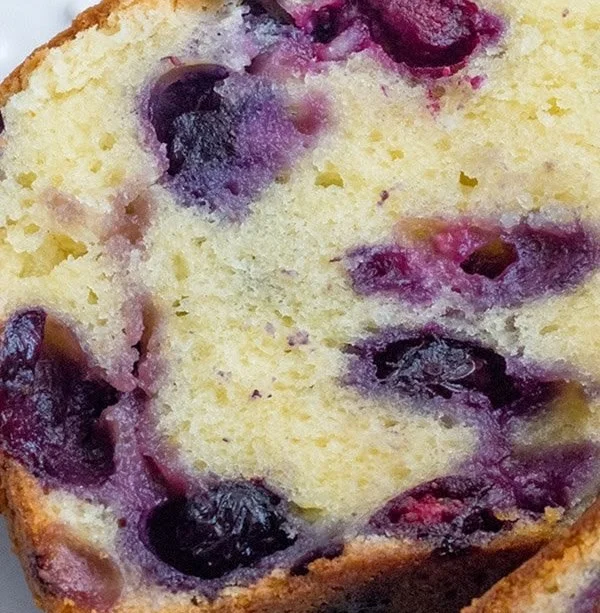 Blueberry Cream Cheese Loaf