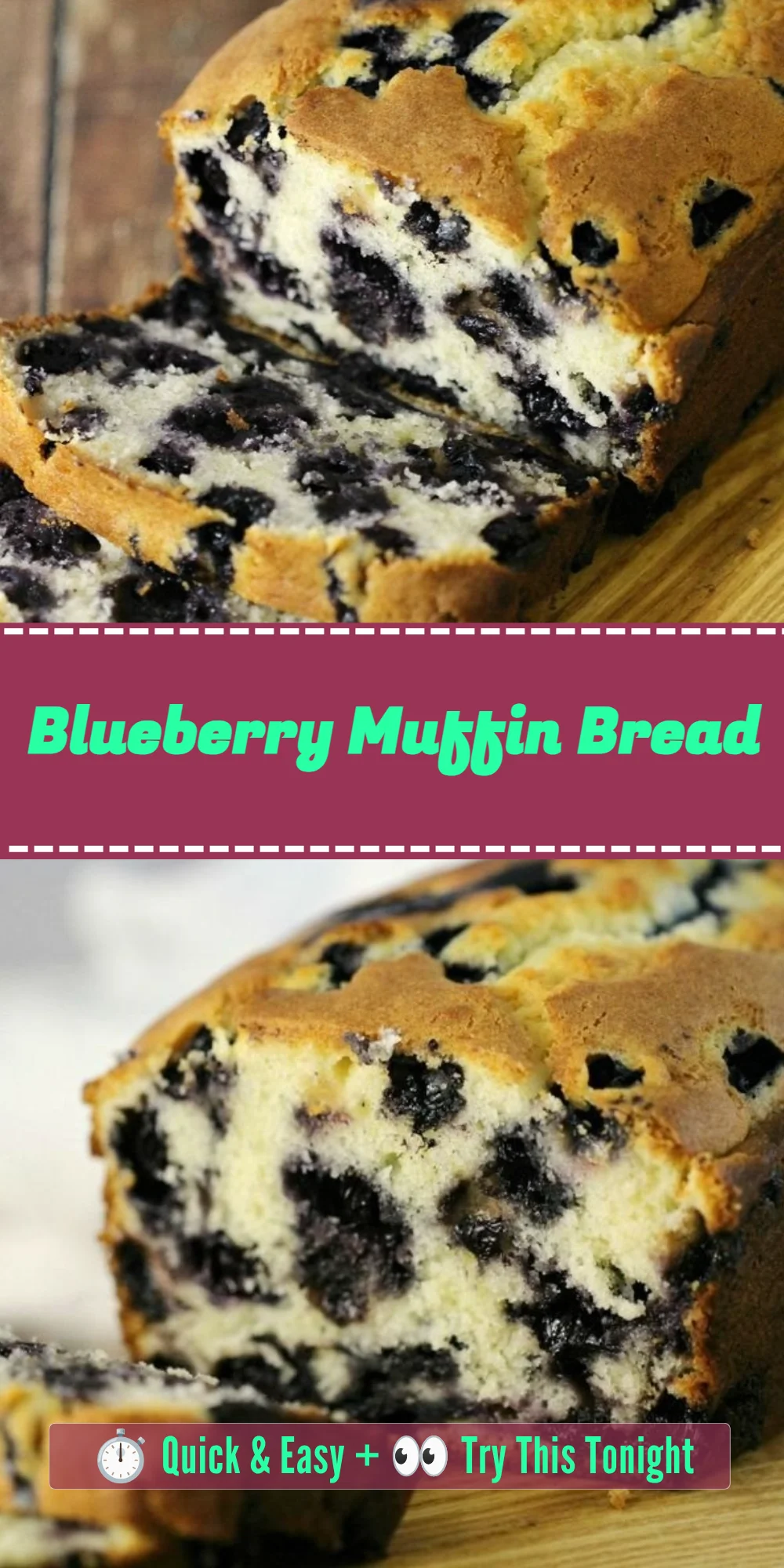 Blueberry Muffin Bread