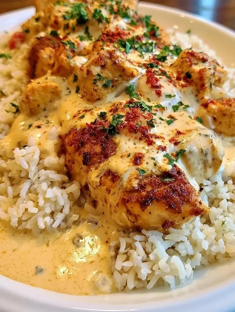 Creamy Cajun Chicken & Rice