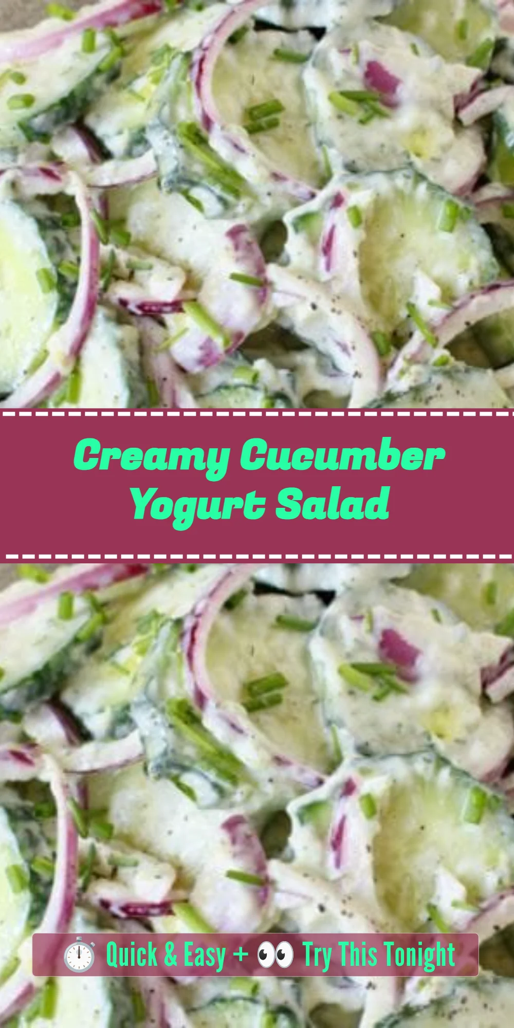 Creamy Cucumber Yogurt Salad