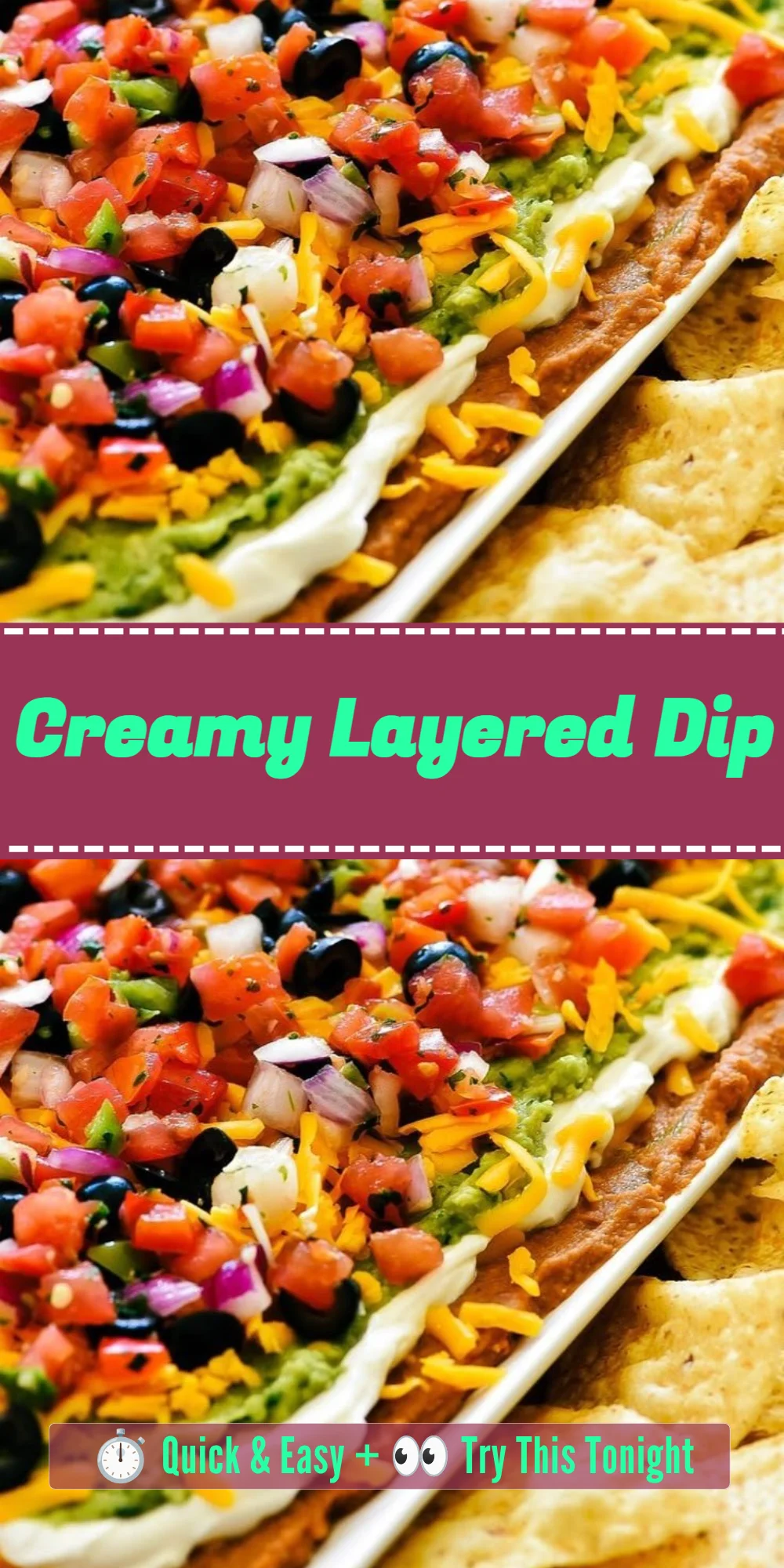 Creamy Layered Dip