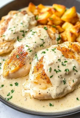Delicious easy cream cheese chicken dish on a plate