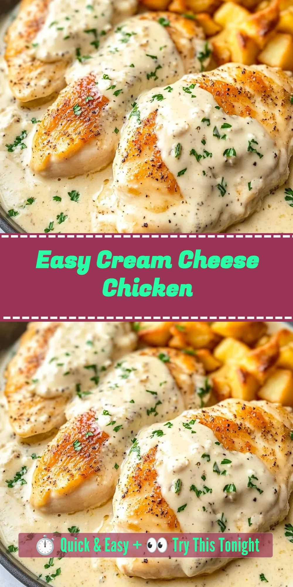 Easy Cream Cheese Chicken