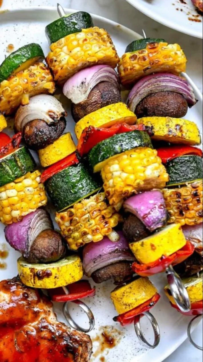 Easy Grilled Vegetable Skewers