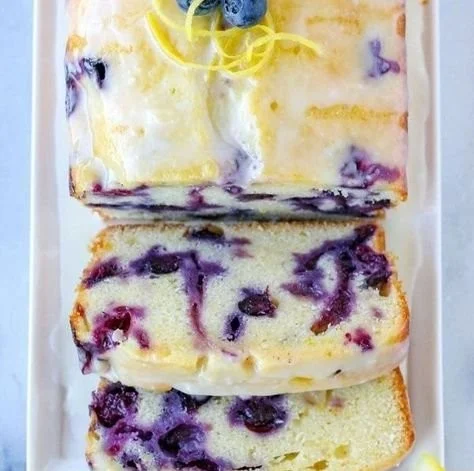 Delicious French Toast Twists with blueberry and lemon flavors on a plate.