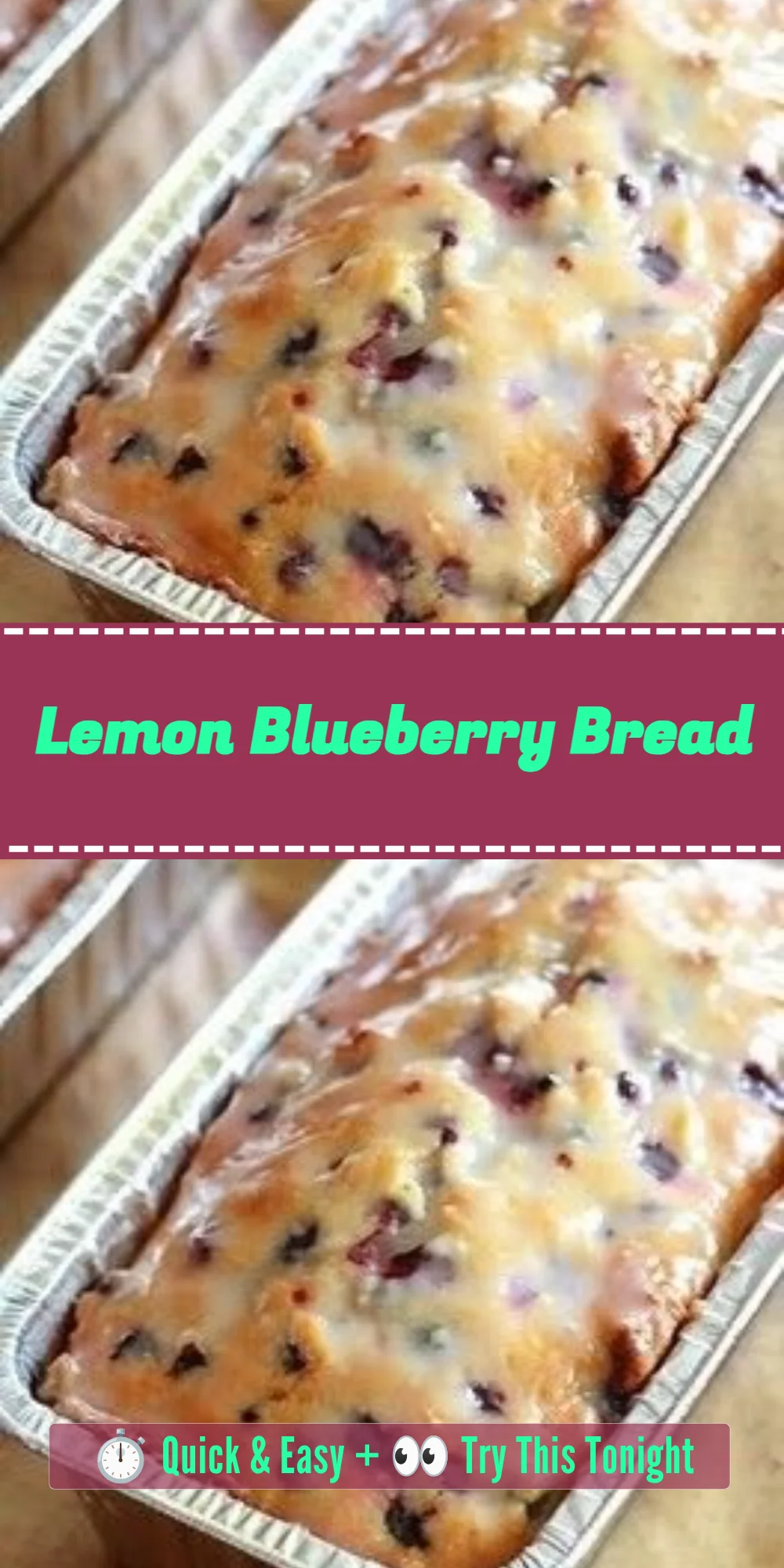Lemon Blueberry Bread