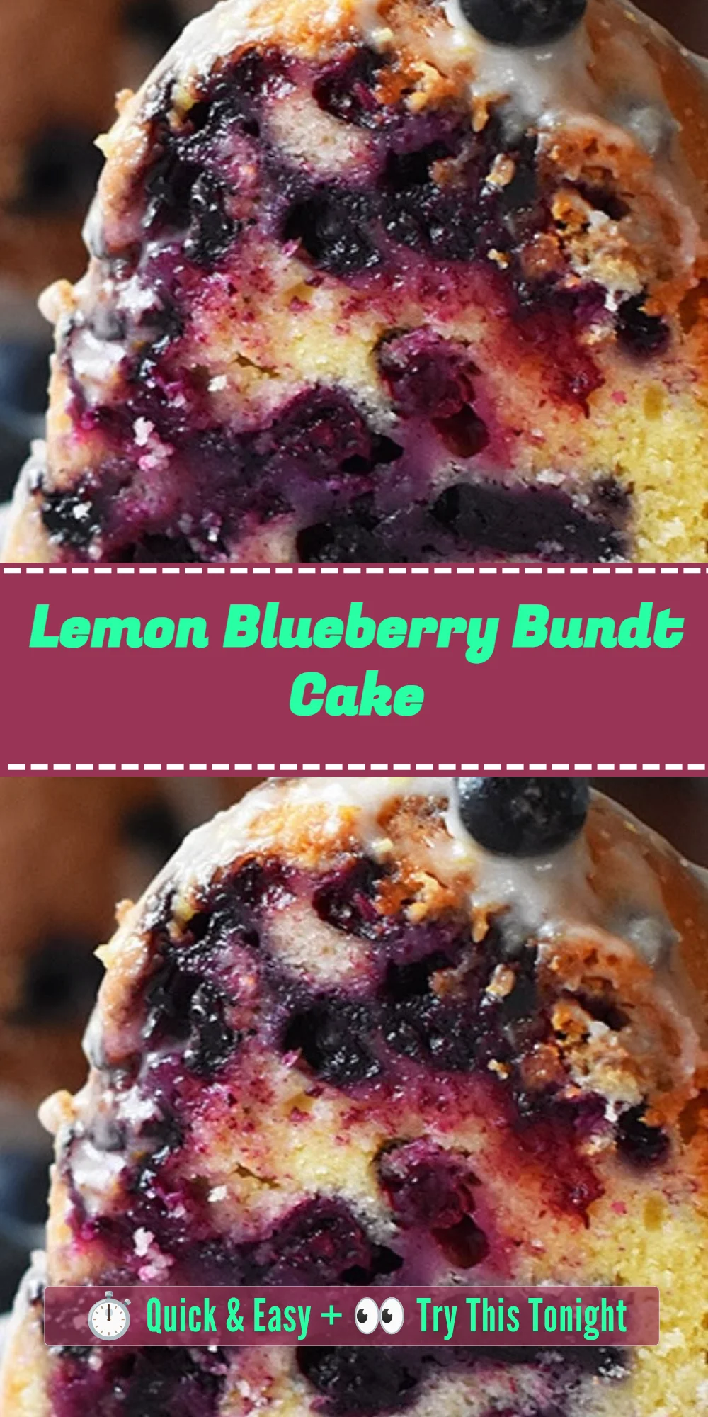 Lemon Blueberry Bundt Cake
