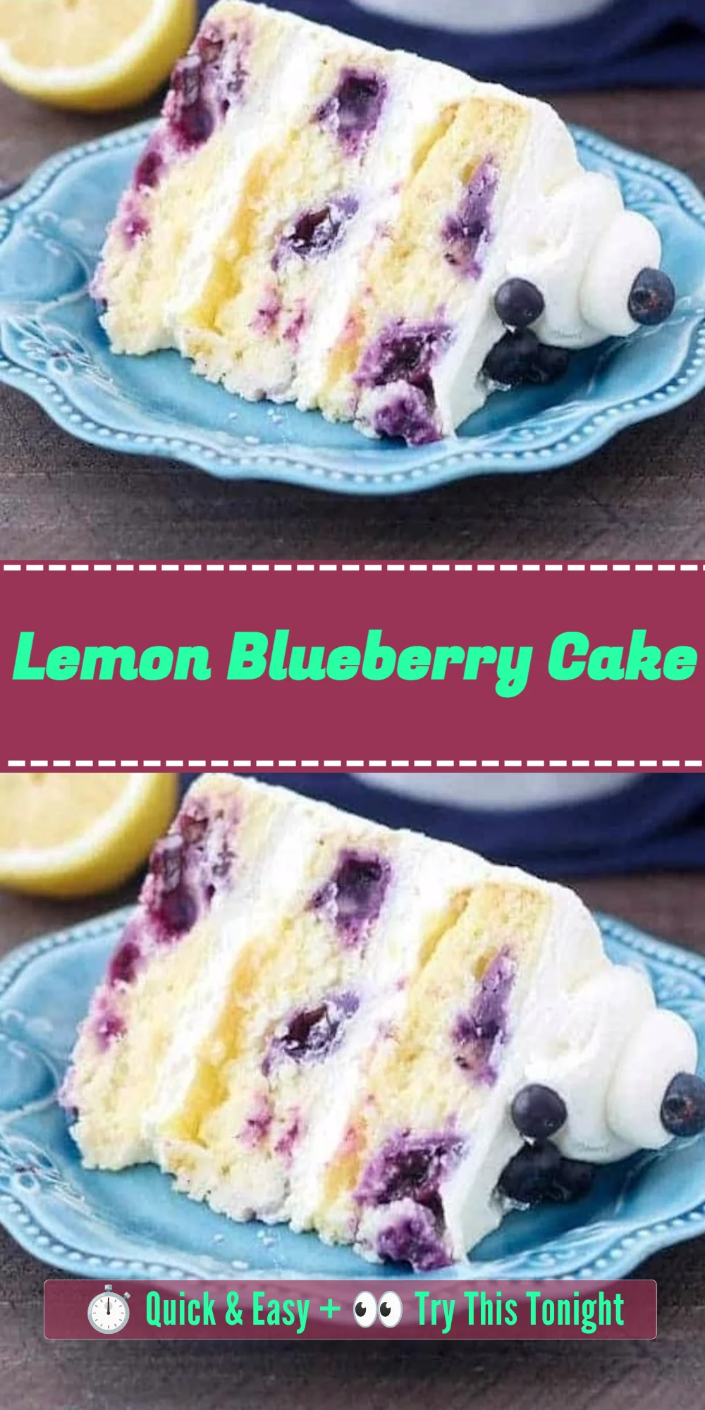 Lemon Blueberry Cake