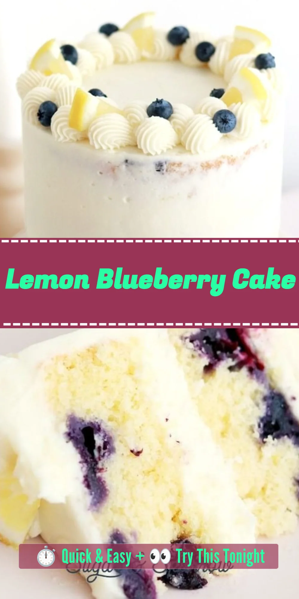 Lemon Blueberry Cake
