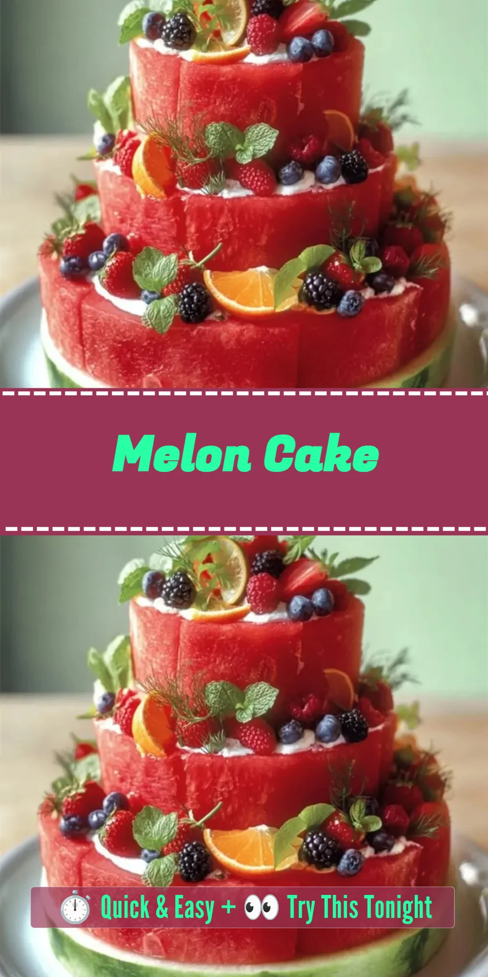 Melon Cake
