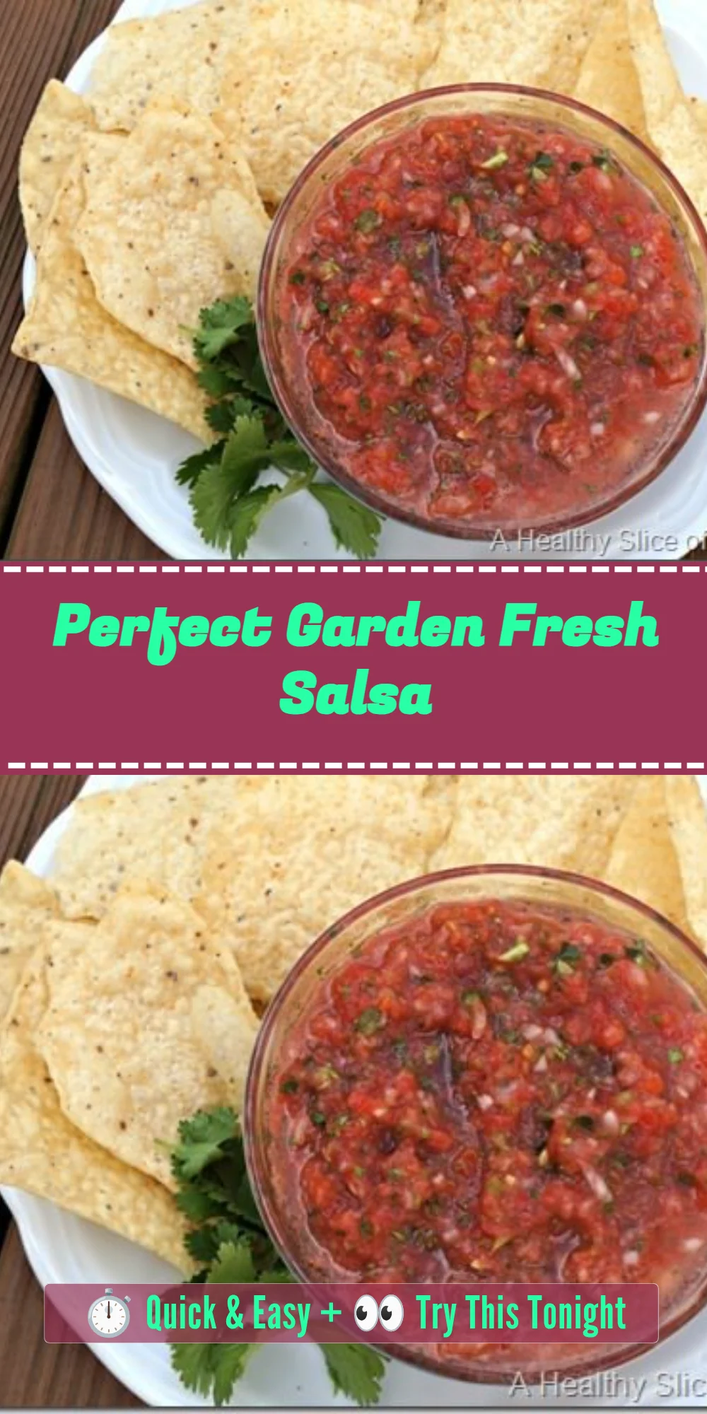 Perfect Garden Fresh Salsa