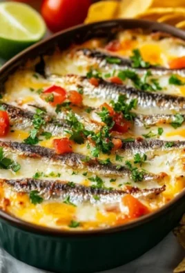 Sardine Margarita Bake dish with fresh ingredients and vibrant presentation.