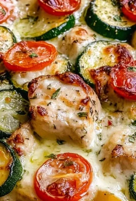 Sheet pan Mediterranean chicken with zucchini and colorful vegetables